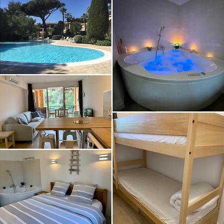 La Badine 5P Plage Piscine Clim Jacuzzi Parc Luxuriant Hyères Екстериор снимка